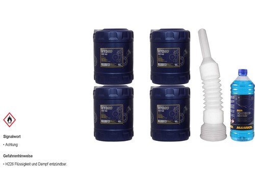 40l mannol hydro iso - 40l,