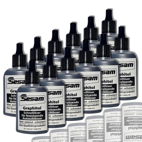 12x sesam graphitöl ml - 50,